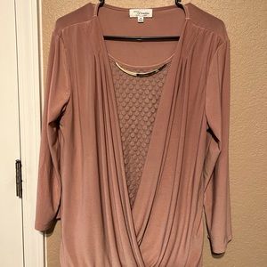 Medium Blush Pink Top